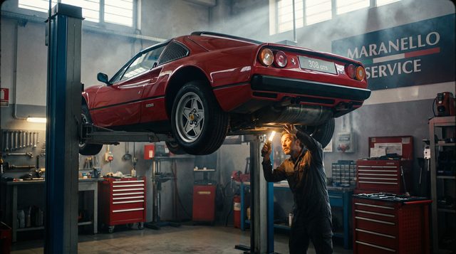 精神小妹修车视频